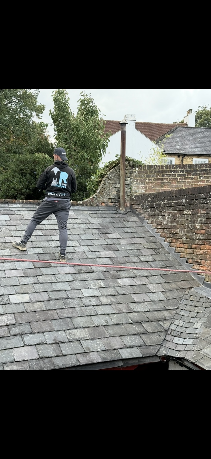 Traditional slate roofing by Maidstone_Roofer